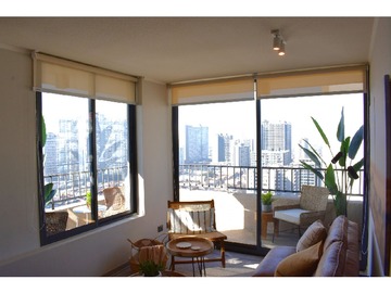 Departamento en arriendo mensual en Metro Alberto Hurtado, Estación Central - 2 dormitorios, 2 baños