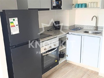 Departamento en arriendo mensual en Álamos 1830, Santiago - 1 baño