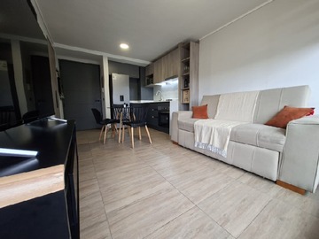 Departamento en arriendo mensual en Calle bellavista/metro bellavista de la florida, La Florida - 1 dormitorio, 1 baño