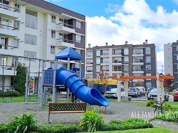 Departamento en arriendo mensual en Condominio Jardin de los Robles 2, Osorno., Osorno - 1 dormitorio, 1 baño