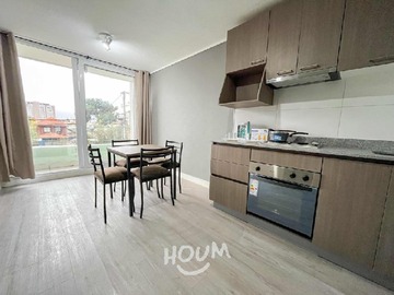 Departamento en arriendo mensual en Avenida Américo Vespucio, La Cisterna - 1 dormitorio, 1 baño