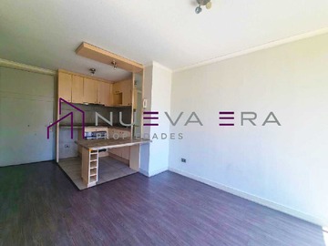Departamento en arriendo mensual en Dpto 1D+1B con Terraza cercano a Santa Ana (177386), Santiago - 1 dormitorio, 1 baño