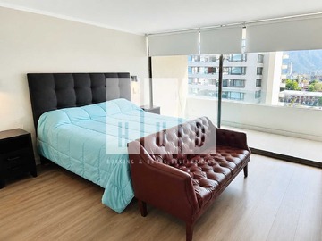 Departamento en arriendo mensual en Espectacular Studio Amoblado en Parque Arauco! (175073), Las Condes - 1 dormitorio, 1 baño