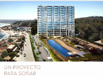 Departamento en venta en Cesión Promesa Depto Mariposa 2D 2B Barlovento Algarrobo - 2 dormitorios, 2 baños