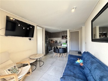 Departamento en arriendo mensual en General Mackenna, Santiago - 2 dormitorios, 2 baños