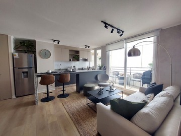 Departamento en venta en Euclides / metro franklin, San Miguel - 2 dormitorios, 2 baños