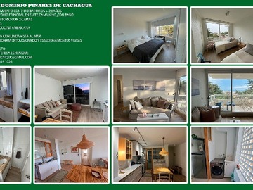Departamento en arriendo diario en Cachahua, Puchuncaví - 3 dormitorios, 2 baños