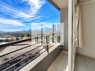 Departamento en arriendo mensual en Departamento amoblado con espectacular vista! (175506), Santiago - 1 dormitorio, 1 baño