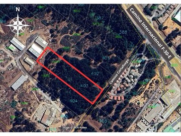 Terreno en venta en Hectarea industrial (181612), Concón