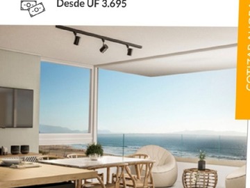 Departamento en venta en Avenida del Mar 3500, La Serena - 1 dormitorio, 1 baño