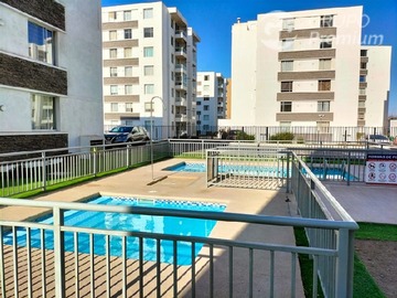 Departamento en arriendo mensual en Scl_codigo75809emilio apey 580, condominio portal pacifico iii, La Serena - 3 dormitorios, 1 baño