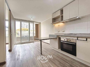 Departamento en arriendo mensual en Nataniel Cox, Santiago - 1 dormitorio, 1 baño