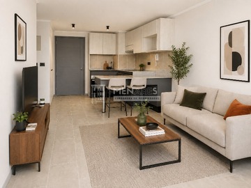 Departamento en venta en Briones luco 0212, La Cisterna - 2 dormitorios, 2 baños