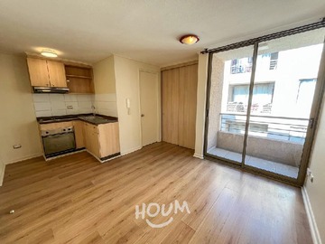 Departamento en arriendo mensual en Catedral, Santiago - 1 dormitorio, 1 baño