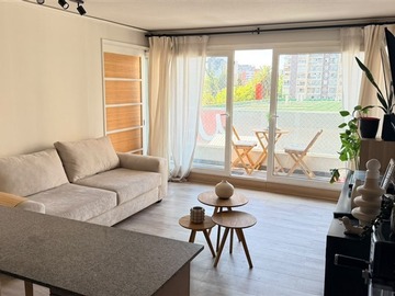Departamento en arriendo mensual en Avenida macul 3700, Macul - 2 dormitorios, 2 baños