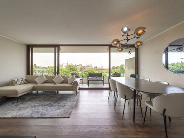 Departamento en arriendo mensual en Entre av. Las Condes y calle San José de la Sierra, Lo Barnechea - 3 dormitorios, 3 baños