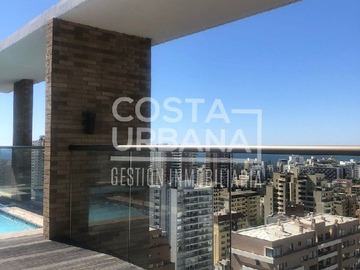 Departamento en arriendo mensual en Viña del Mar, Viña Poniente, Viña del Mar - 2 dormitorios, 2 baños