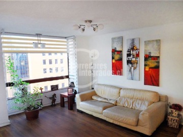 Departamento en arriendo mensual en Barrio el Golf, Las Condes - 3 dormitorios, 3 baños