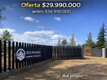 Parcela en venta en Ciruelos, Pichilemu