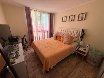 Departamento en arriendo mensual en Av. Manuel Rodríguez Sur 677, Santiago - 2 dormitorios, 1 baño