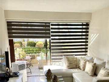Departamento en arriendo mensual en Rotonda Atenas, Las Condes - 3 dormitorios, 2 baños