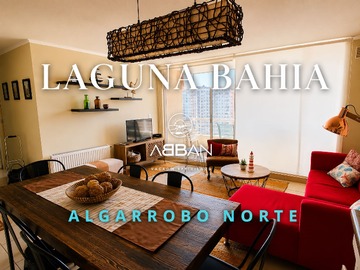 Departamento en venta en Estupendo departamento Laguna Bahia 3D2B (85831), Algarrobo - 3 dormitorios, 2 baños