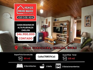 Venta / Casa / Chillán