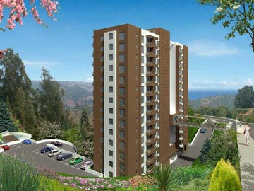 Departamento en venta en Parque Mirador Departamento Estilo Mariposa (84883), Viña del Mar - 2 dormitorios, 2 baños