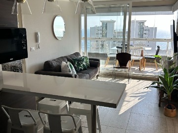 Departamento en arriendo mensual en Costa de Montemar, Concón, Región de Valparaíso 2510000, Chile, Concón - 2 dormitorios, 2 baños