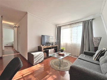 Departamento en venta en Entre Metro Santa Ana y Plaza Brasil, Santiago - 2 dormitorios, 1 baño