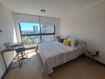 Estudio en arriendo mensual en Av. Vicuña Mackenna 7244, La Florida - 1 dormitorio, 1 baño