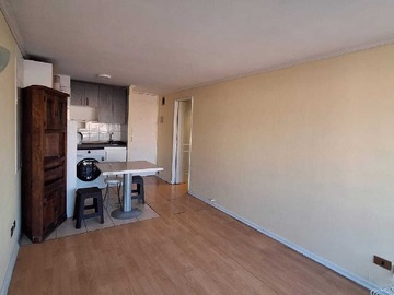 Departamento en arriendo mensual en Arriendo barrio republica 1d/bod/est 37mts2 (175499), Santiago - 1 dormitorio, 1 baño