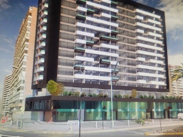 Departamento en venta en Rotonda atenas, propiedad nueva sin uso, próximo a la entrega tipo estudio, Las Condes - 1 dormitorio, 1 baño