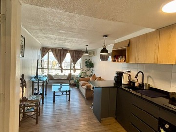 Departamento en arriendo mensual en Av pedro de valdivia con nueva providencia, Providencia - 2 dormitorios, 1 baño