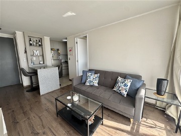 Departamento en venta en Metro Estadio Nacional, Ñuñoa - 2 dormitorios, 1 baño