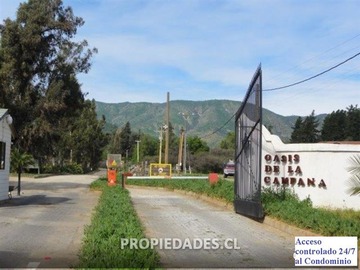 Parcela en venta en Oasis de la Campana, Hijuelas