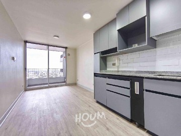 Departamento en arriendo mensual en General Freire, La Cisterna - 2 dormitorios, 1 baño