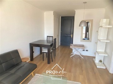 Departamento en arriendo mensual en Presidente Riesco/luz, Las Condes - 1 dormitorio, 1 baño