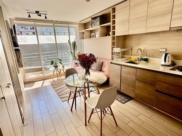Departamento en venta en Manuel Antonio Tocornal con Santa Isabel, Santiago - 1 dormitorio, 1 baño