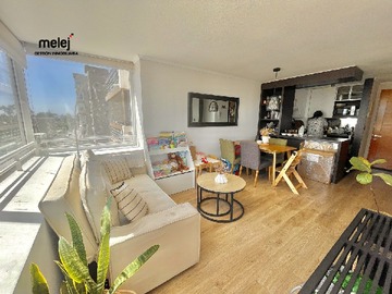 Departamento en venta en Las Encinas, Concón - 2 dormitorios, 2 baños