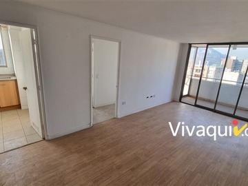 Departamento en venta en Metro Puente Cal y Canto, Santiago - 1 dormitorio, 1 baño