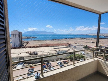 Departamento en arriendo mensual en Moderno Depto vista al mar (169638), Antofagasta - 2 dormitorios, 2 baños