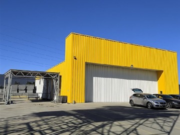 Bodega en arriendo mensual en 500 mt2 bodega con oficinas ruta 160, San Pedro de la Paz