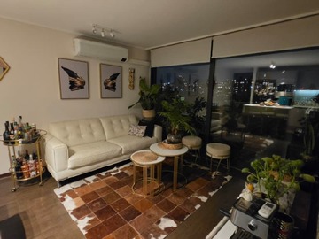 Departamento en arriendo mensual en Av.Las condes, Las Condes - 2 dormitorios, 2 baños
