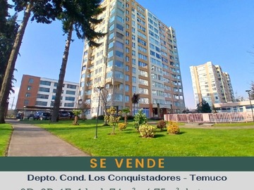 Departamento en venta en Avda pedro de valdivia/rodriguez/avda alemania, Temuco - 2 dormitorios, 2 baños