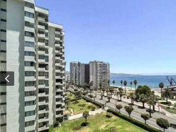 Departamento en venta en Departamento vista al mar en Av San Martin (173575), Viña del Mar - 3 dormitorios, 2 baños