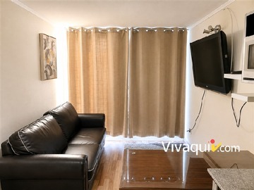 Departamento en venta en entre metro Ecuador y San Alberto Hurtado, Estación Central - 1 dormitorio, 1 baño