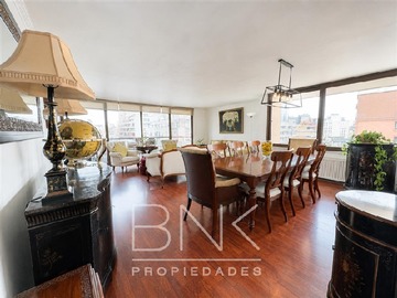 Departamento en venta en Luz/presidente riesco, Las Condes - 3 dormitorios, 3 baños