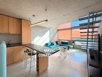 Departamento en venta en Miguel Claro, Providencia - 1 dormitorio, 1 baño