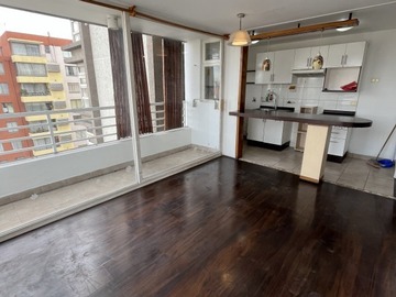 Departamento en arriendo mensual en Dpto 2d2b, a pasos de metro san miguel, mall portal el llano, San Miguel - 2 dormitorios, 2 baños
